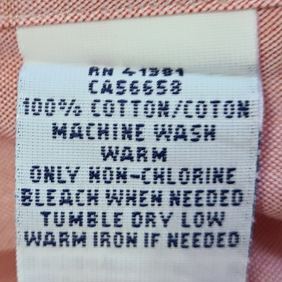 (984) Ralph Lauren Men's Classic Fit Polo Shirt, 16.5 Color: Pink - Picture 10 of 11